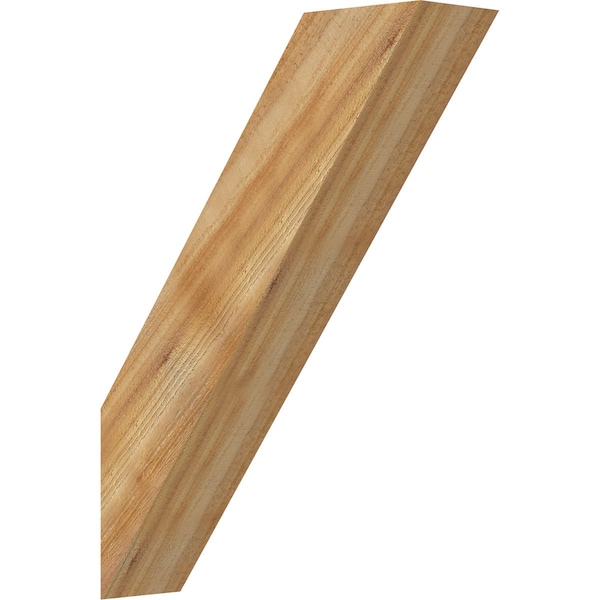 Ekena Millwork 6"W x 22"D x 30"H Traditional Rough Sawn Knee Brace, Western Red Cedar BRC06X22X30TRA00RWR - main